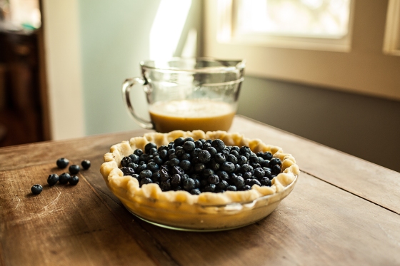 Granola Girl bakes || Blueberry Custard Pie-02