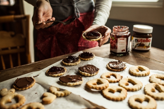 Raspberry Nutella Cookies Granola Girl bakes 13